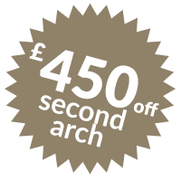 £450 off second arch