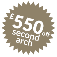 £550 off second arch